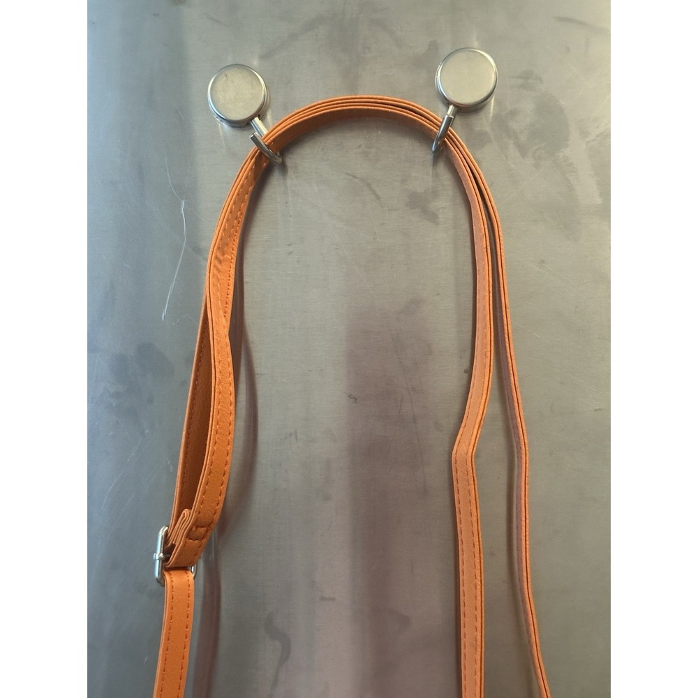 Animal Purse/crossbody Fox Leather Circle Sleeping Fox Unisex/kids/teacher/zoo - Picture 7 of 8